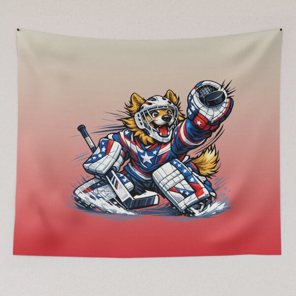 Item preview, Dog Hockey designed and sold by skkyfaithArtz.