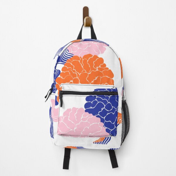 Item preview, A vibrant illustration of colorful brain hemispheres on a white background designed and sold by Creative88Art.