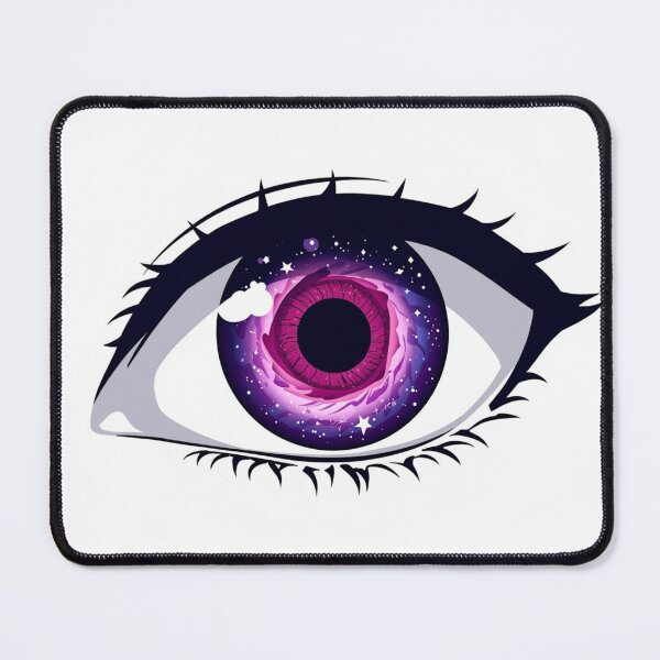 Item preview, Pink Nebula Eye – Surreal Galaxy Vision Sticker designed and sold by AD-NOVA!!!.