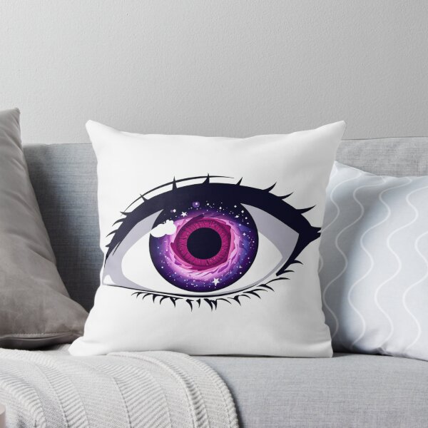 Item preview, Pink Nebula Eye – Surreal Galaxy Vision Sticker designed and sold by AD-NOVA!!!.