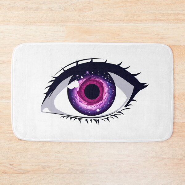 Item preview, Pink Nebula Eye – Surreal Galaxy Vision Sticker designed and sold by AD-NOVA!!!.