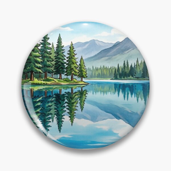 Item preview, LANDSCAPE OVER THE RIVER designed and sold by wayness96.
