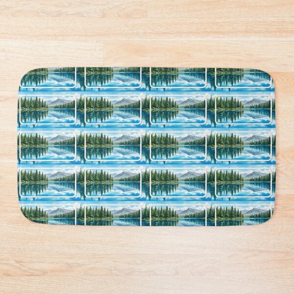 Item preview, LANDSCAPE OVER THE RIVER designed and sold by wayness96.
