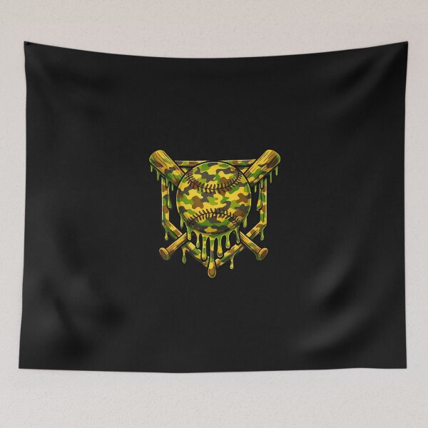 Item preview, Baseball Drip Camo designed and sold by heymbe.