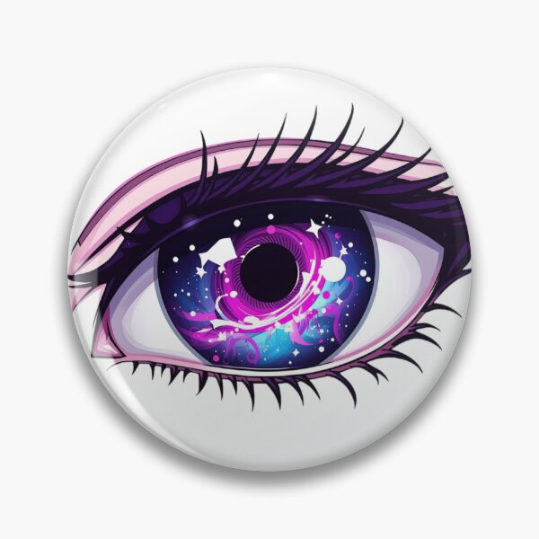 Item preview, Universe Inside Eye – Cosmic Spiral Vision Sticker designed and sold by AD-NOVA!!!.