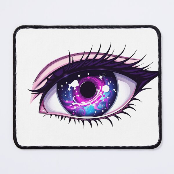 Item preview, Universe Inside Eye – Cosmic Spiral Vision Sticker designed and sold by AD-NOVA!!!.