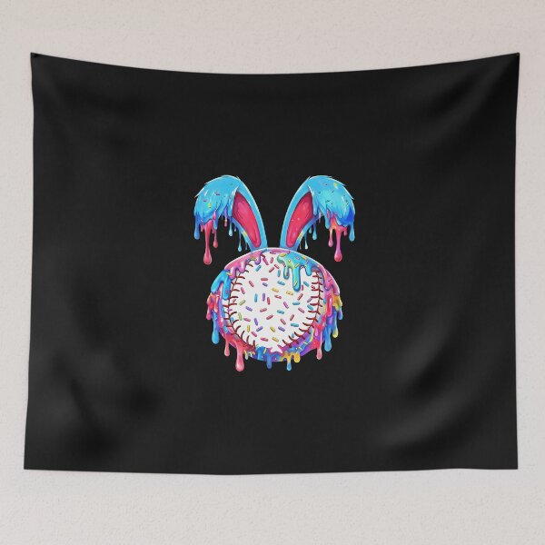 Item preview, Dripping Drip Rabbit Bunny Baseball Easter designed and sold by heymbe.