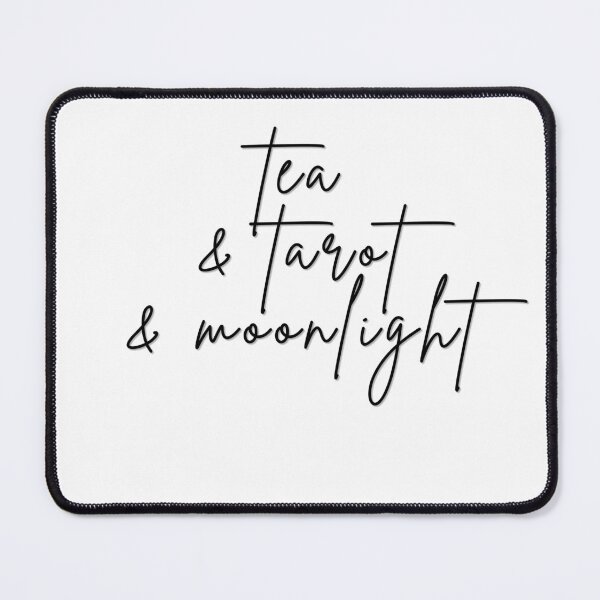 Item preview, Tea & Tarot & Moonlight – Mystical Witchy Night Ritual Aesthetic Design designed and sold by CosmicCutouts.