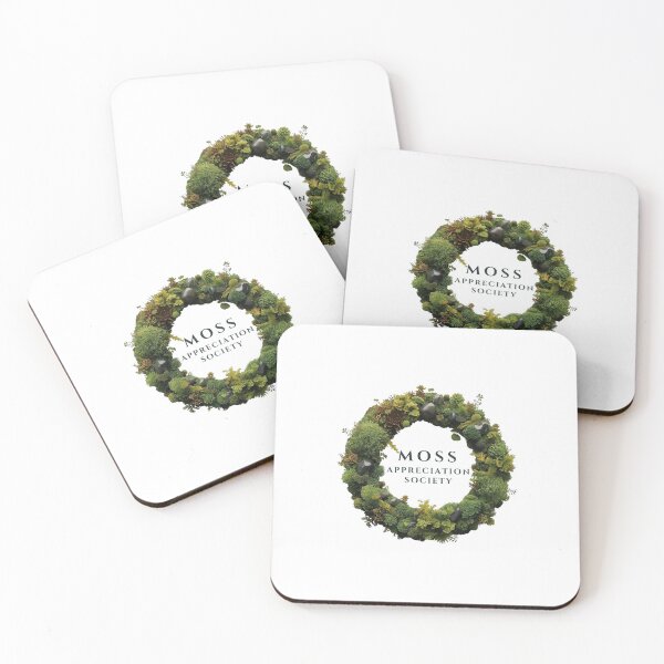 Item preview, Moss Appreciation Society Botanical Emblem - Vintage Nature Club Moss Logo designed and sold by MagicMakerPh.