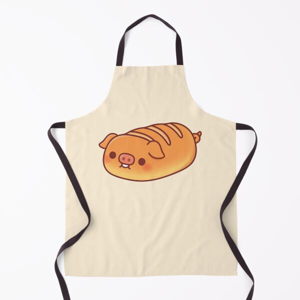 Item preview, Cute Pig Baguette Bread Loaf designed and sold by rustydoodle.