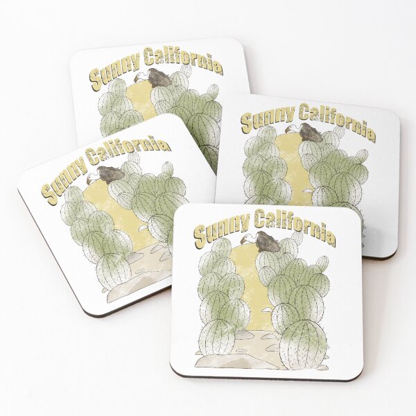 Item preview, Sunny California Cactus Vulture - Retro Desert Souvenir Illustration designed and sold by TheArtOfTreble.