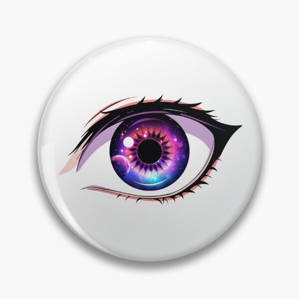 Item preview, Universe Inside Eye – Cosmic Spiral Vision Sticker designed and sold by AD-NOVA!!!.