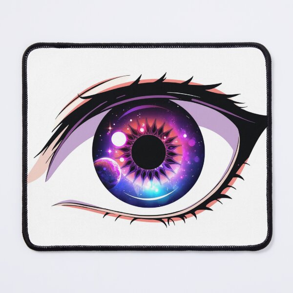 Item preview, Universe Inside Eye – Cosmic Spiral Vision Sticker designed and sold by AD-NOVA!!!.