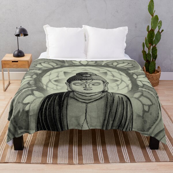 Item preview, Buddha Padma Watercolor - Tea + Coal designed and sold by Irene Estelle.