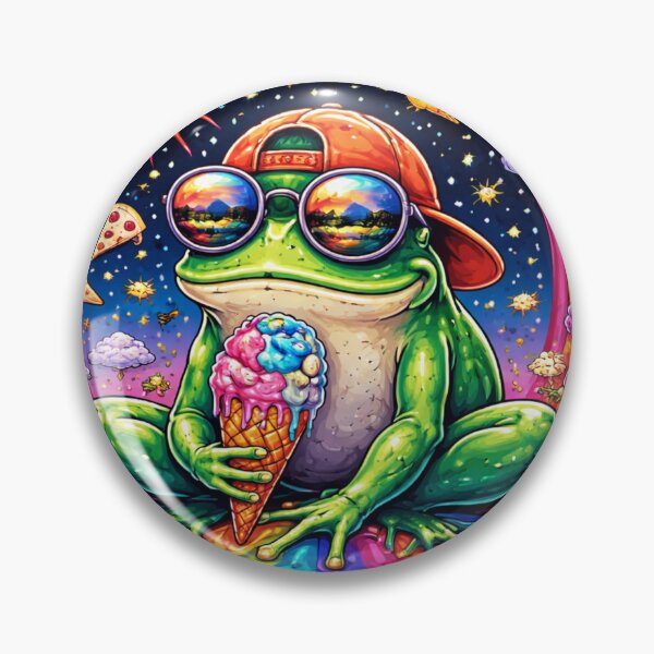 Item preview, Froggy in fifth dimension  designed and sold by Theweirdwarehouse.