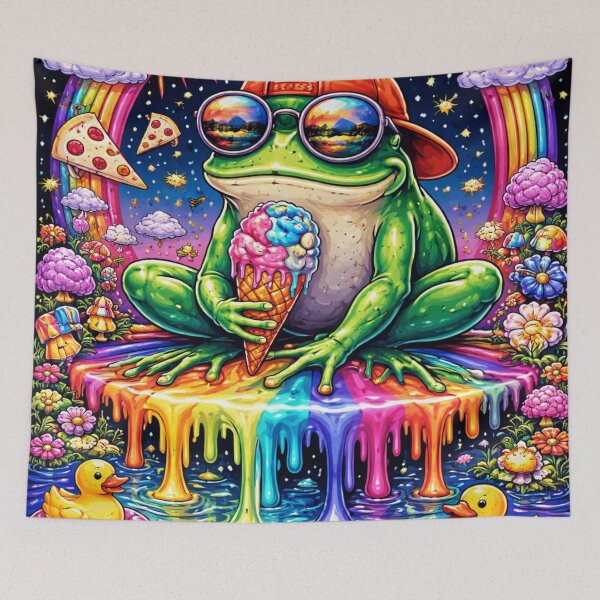 Item preview, Froggy in fifth dimension  designed and sold by Theweirdwarehouse.