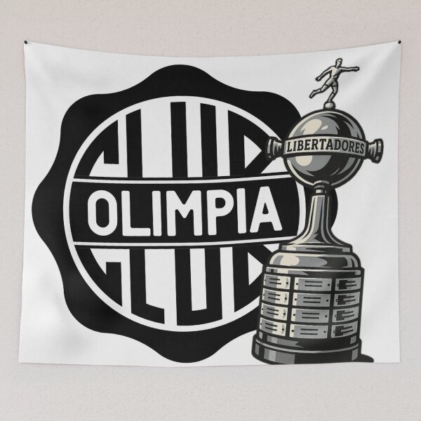 Item preview, Olimpia Club of Paraguay with the Libertadores de America Cup designed and sold by Jonaplazas.