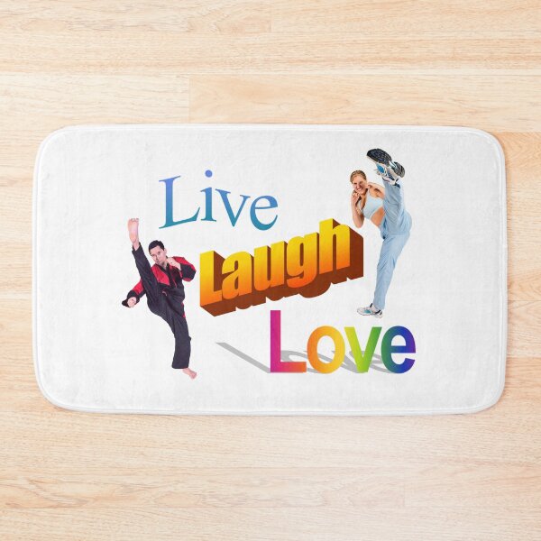 Item preview, Live Laugh Love - 90's 2000's Y2k Cool Karate Positive Message  designed and sold by blueversion.