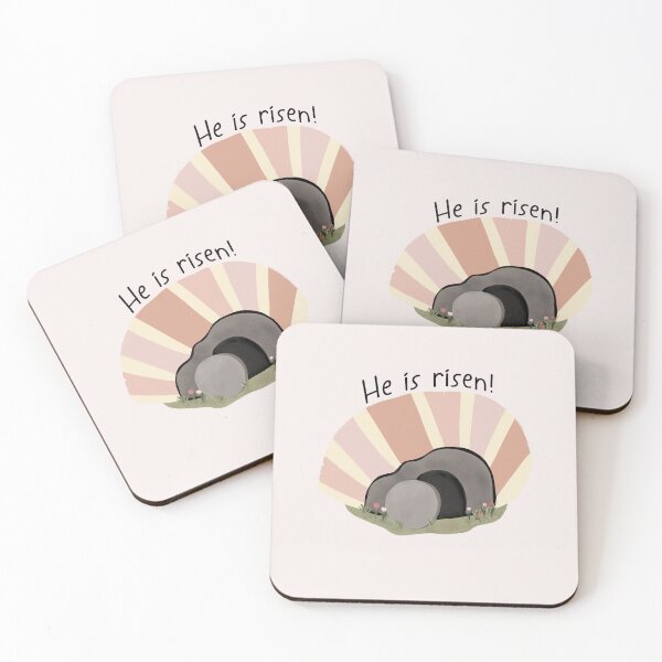 Item preview, He is Risen! - Easter Wall Art Sticker designed and sold by Willow & Grace Designs.