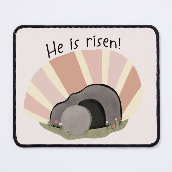 Item preview, He is Risen! - Easter Wall Art Sticker designed and sold by Willow & Grace Designs.