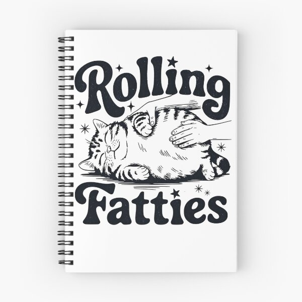 Item preview, Rolling Fatties University Vintage T-Shirt designed and sold by H3ll-Ash-Studio.