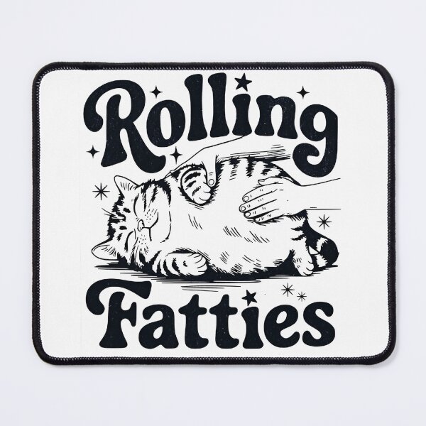 Item preview, Rolling Fatties University Vintage T-Shirt designed and sold by H3ll-Ash-Studio.