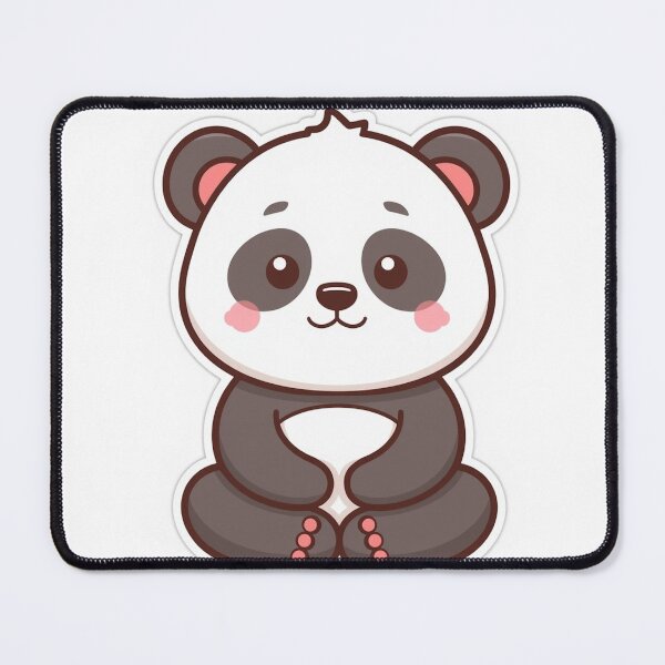 Item preview, Kawaii Panda Meditation designed and sold by ZenPaws.