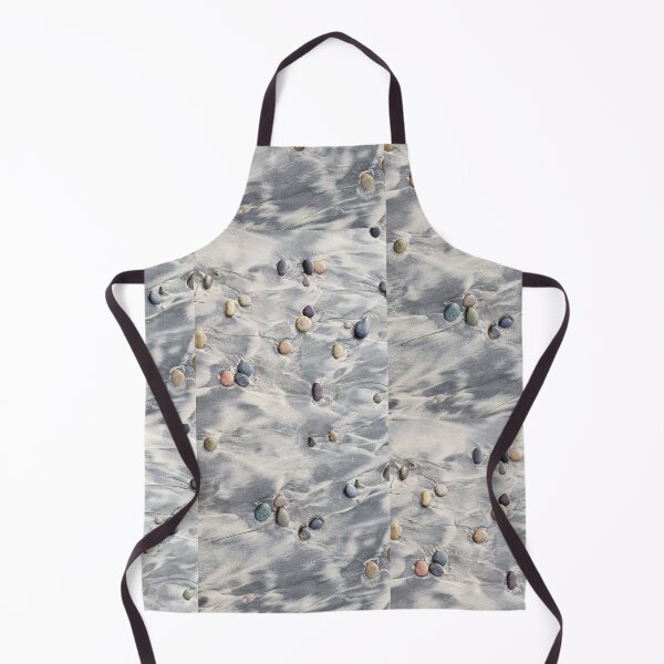 Item preview, Pebbles on Rippled Sand - Serene Beach Texture Photography designed and sold by TheArtOfTreble.