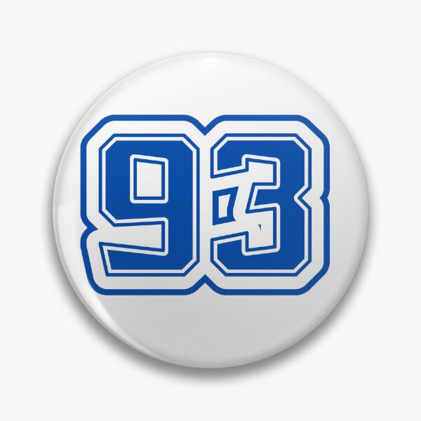 Item preview, Minimal 93 Design – Aesthetic Number 93 Style designed and sold by MeowCatVibe.