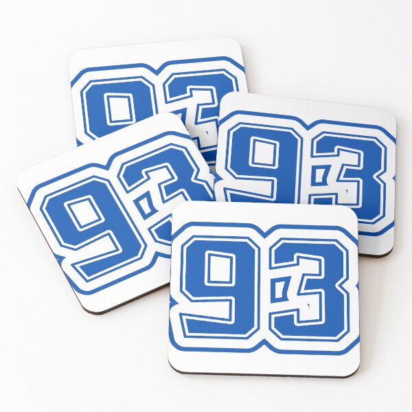Item preview, Minimal 93 Design – Aesthetic Number 93 Style designed and sold by MeowCatVibe.