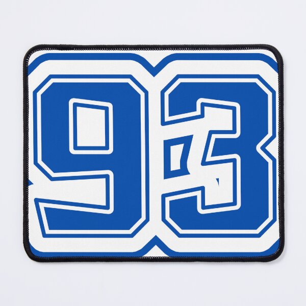Item preview, Minimal 93 Design – Aesthetic Number 93 Style designed and sold by MeowCatVibe.