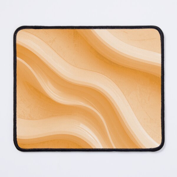 Item preview, Shades of Caramel Brown Wavy Design Pattern designed and sold by burbankdesigns.