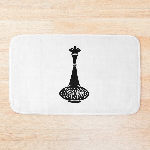 Item preview, I Dream of Jeannie · Bottle · Black and White Illustration · Vintage TV Art Print designed and sold by Atropa Parcae.