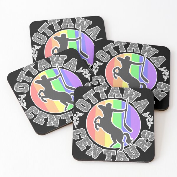 Item preview, Ottawa Centaurs Heated Rivalry Inspired Rainbow Logo designed and sold by BillieDurgan.