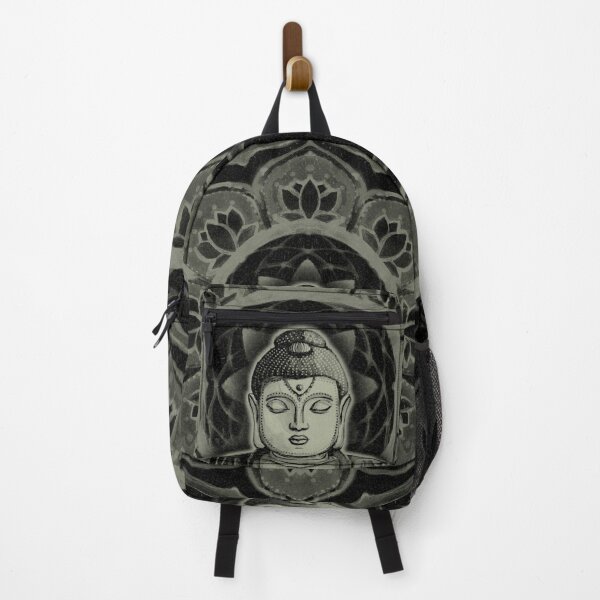 Item preview, Buddha Padma Watercolor - Coal + Tea designed and sold by Irene Estelle.