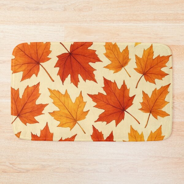 Item preview, Maple leaves seamless pattern designed and sold by GUNAPRIYAA.
