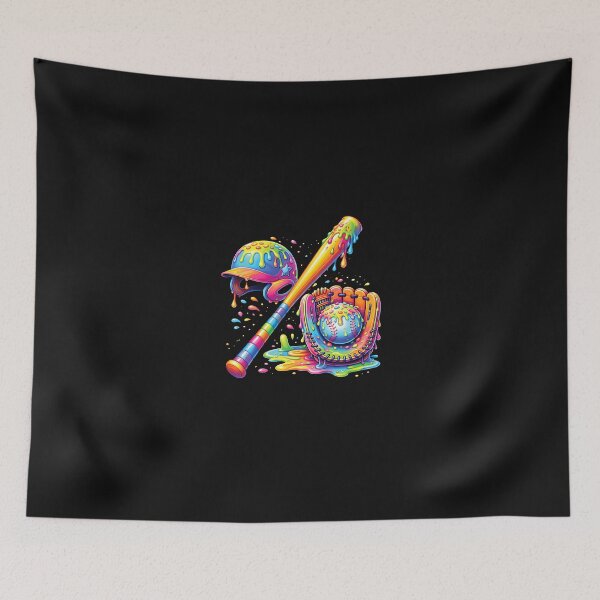 Item preview, Baseball Ice Cream Drip designed and sold by scottygrindz.