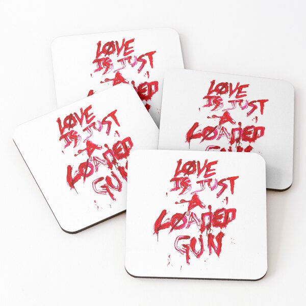Item preview, Love is Just A Loaded Gun designed and sold by Vickyveum.