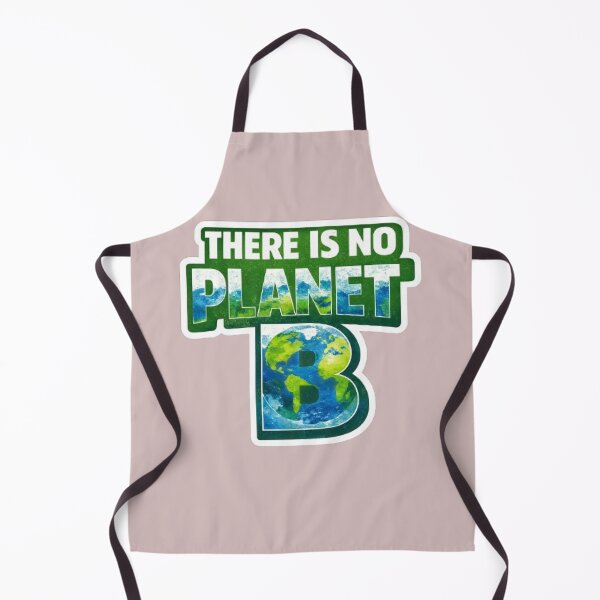 Item preview, There Is No Planet B – Earth Colors Sticker designed and sold by Barkashow.