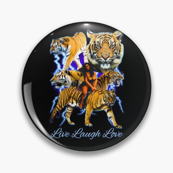 Item preview, Live Laugh Love - Primal Tigers And Lightning (Very Sick) designed and sold by blueversion.