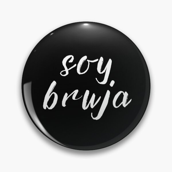 Item preview, Soy Bruja – White Lettering Mystical Spanish Witch Aesthetic Typography Design designed and sold by CosmicCutouts.