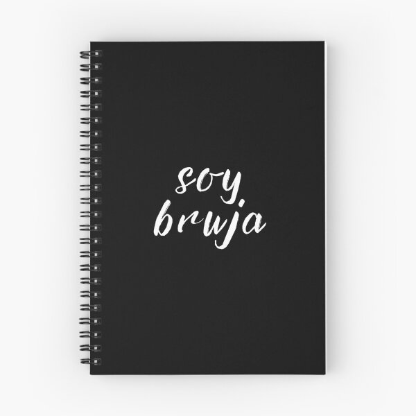 Item preview, Soy Bruja – White Lettering Mystical Spanish Witch Aesthetic Typography Design designed and sold by CosmicCutouts.