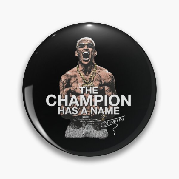 Item preview, Charles Oliveira "The Champion Has A Name" Signature  designed and sold by JeyVel.