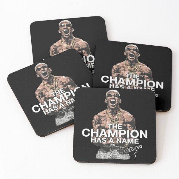 Item preview, Charles Oliveira "The Champion Has A Name" Signature  designed and sold by JeyVel.