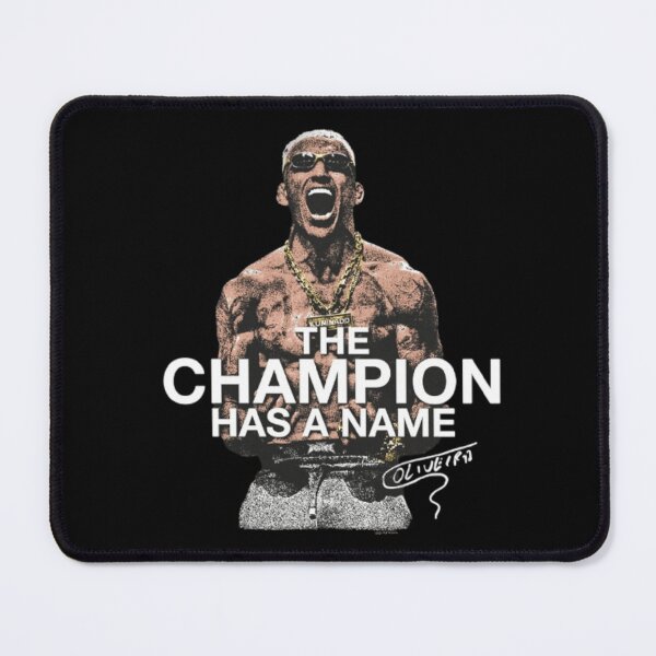 Item preview, Charles Oliveira "The Champion Has A Name" Signature designed and sold by JeyVel.