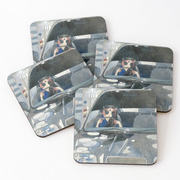 Item preview, Aya Takano Drive with a night dog designed and sold by Kathimee.