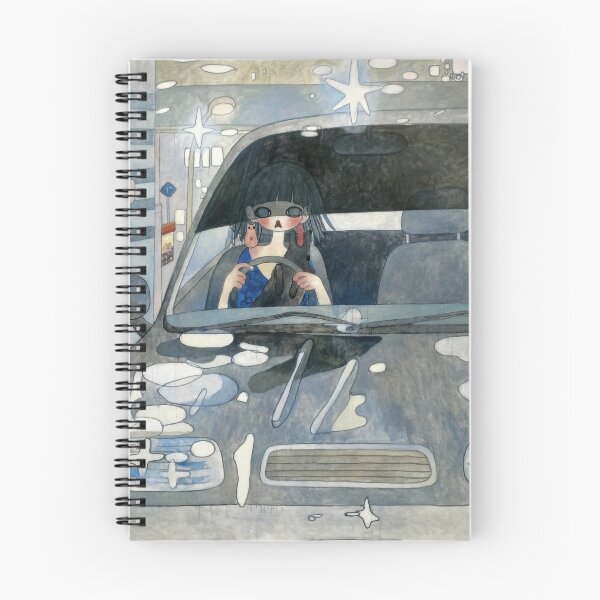 Item preview, Aya Takano Drive with a night dog designed and sold by Kathimee.