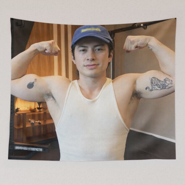 Item preview, Hudson Williams flexing designed and sold by oliviafowlerart.