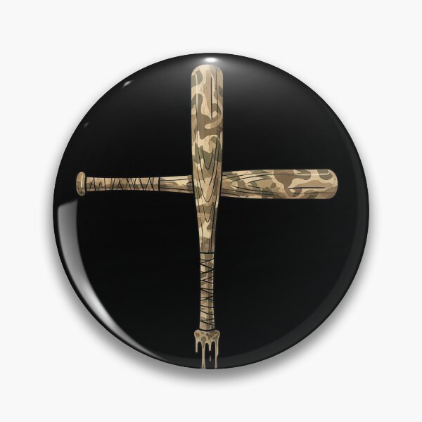 Item preview, Camo Crossed Baseball Bats Design designed and sold by KIROSALS.