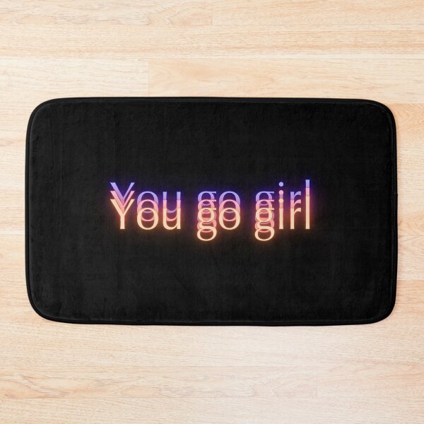 Item preview, You Go Girl – Fiery Layered Lettering Bold Empowerment Design designed and sold by CosmicCutouts.